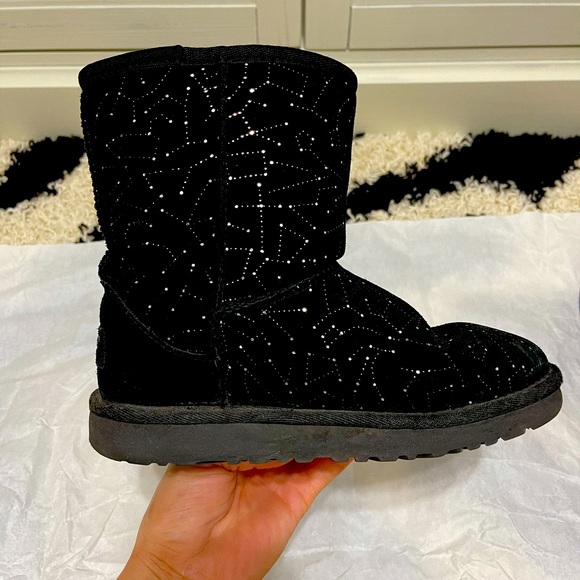 UGG Other - Limited Edition UGG Winter Boots Shiny GalaxyBlack